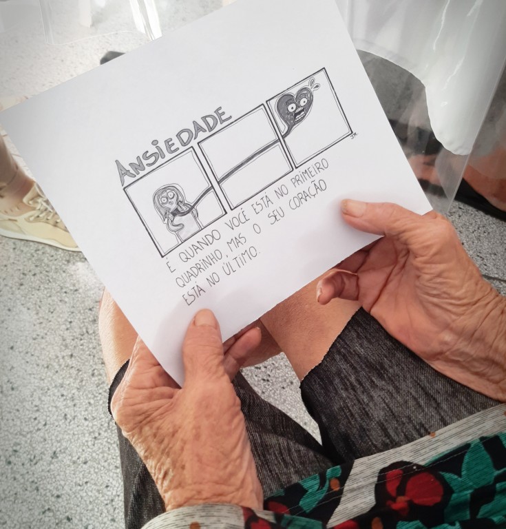 Mobilize Amor’ abordou depressão e ansiedade para pacientes idosos do HEC