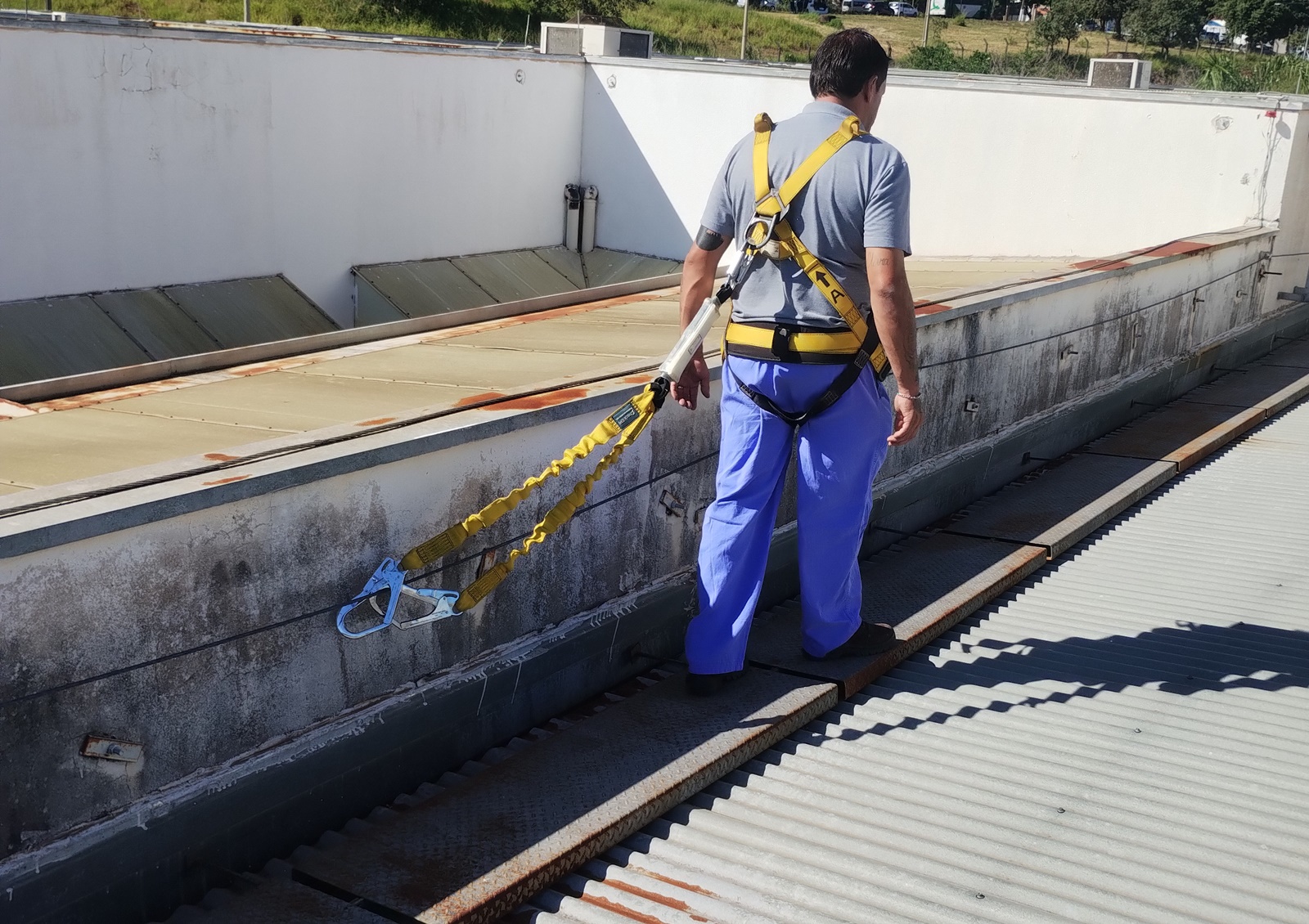 Colaboradores do AME participam de treinamento da NR-35