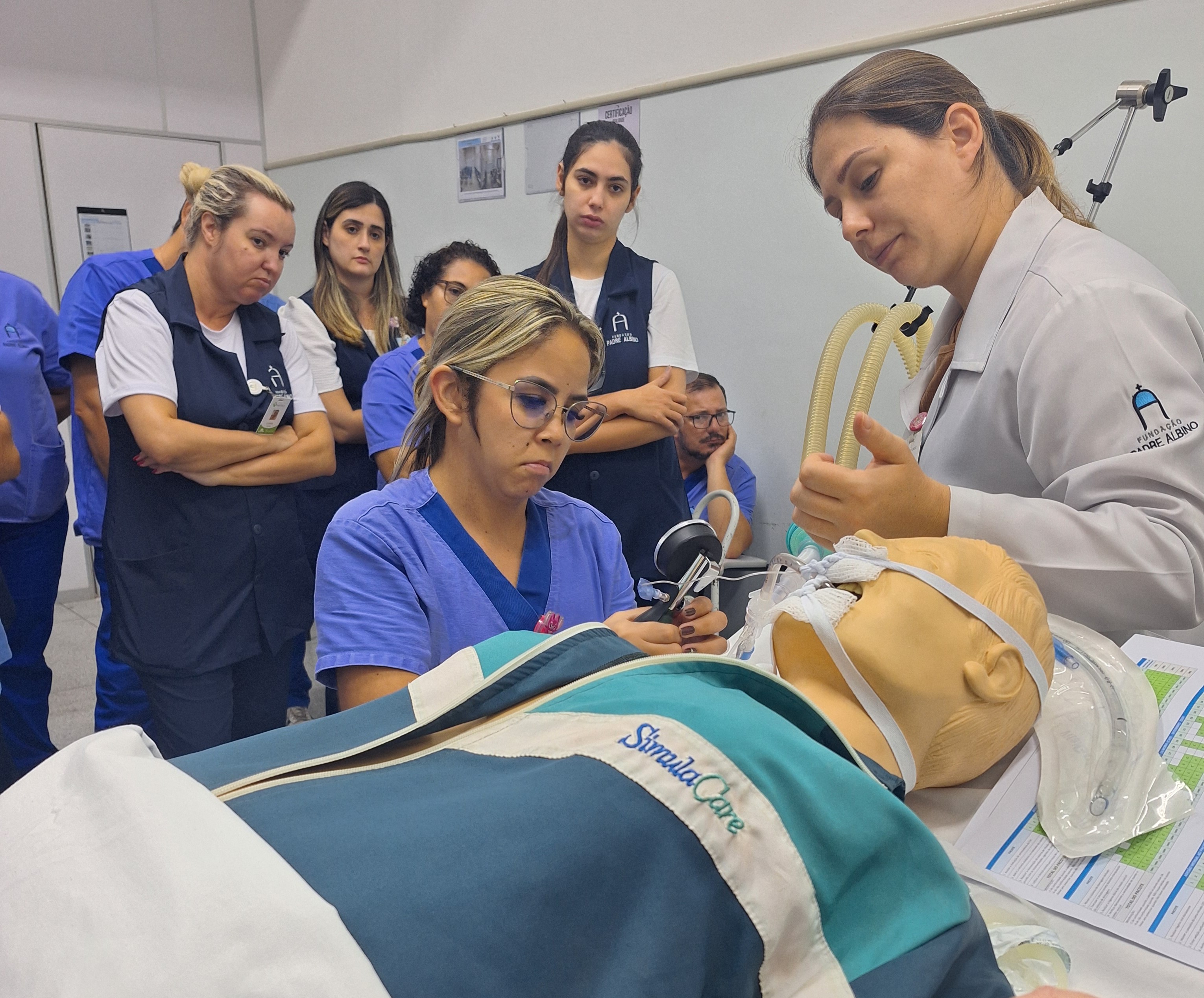 HEC capacita assistência em cuidados aos pacientes com respirador