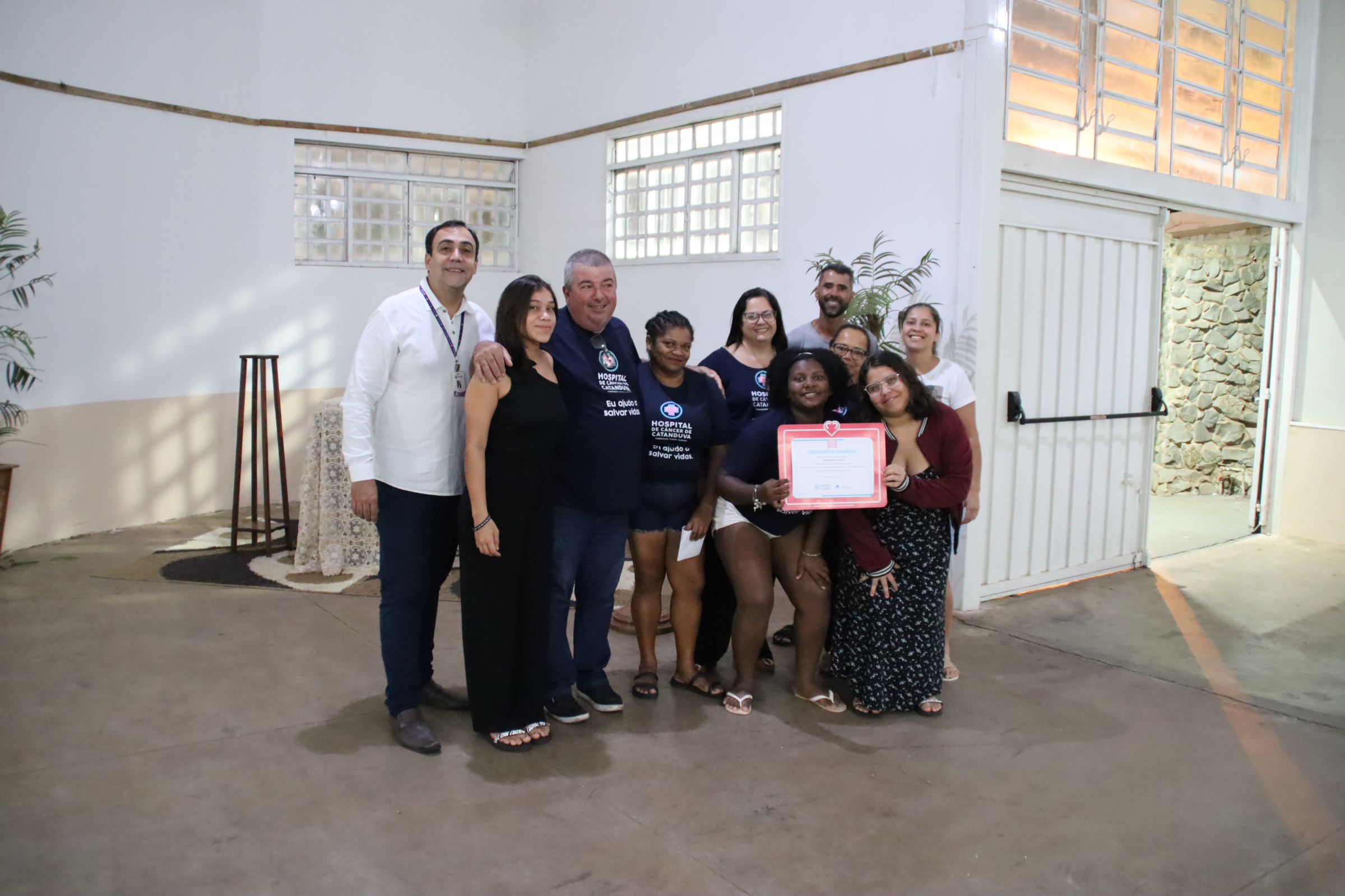 Voluntários de Novais entregam valor arrecadado na 2ª Quermesse e Leilão