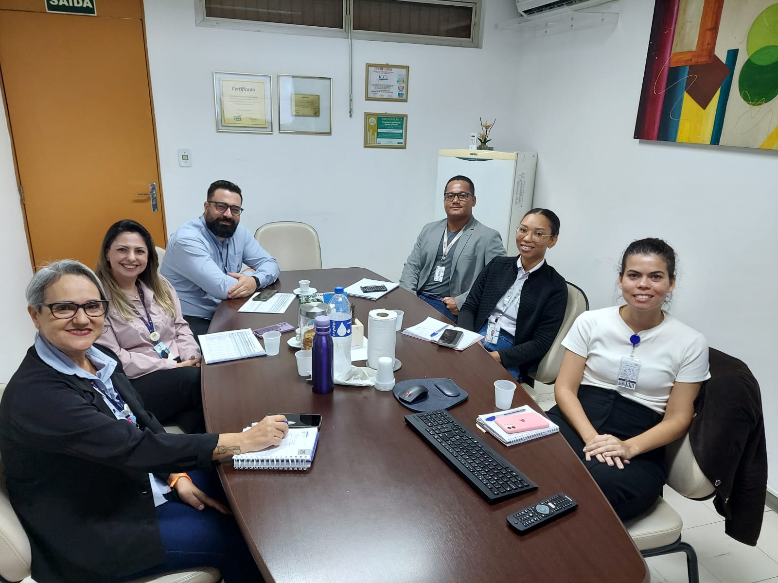 Controladoria e T.I. fazem visita técnica a hospital de Matão