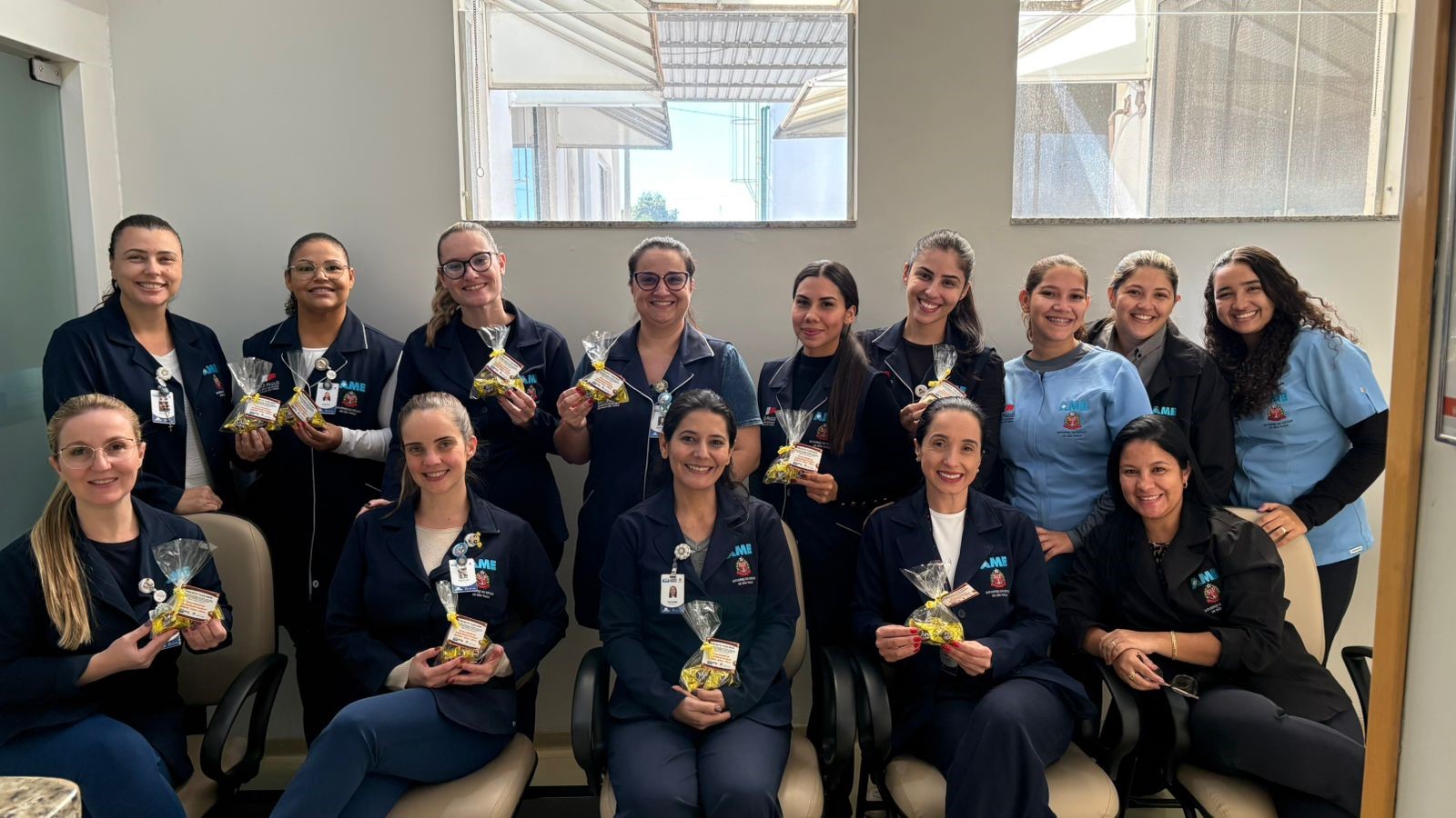 AME Catanduva promove homenagem especial para enfermeiras da unidade