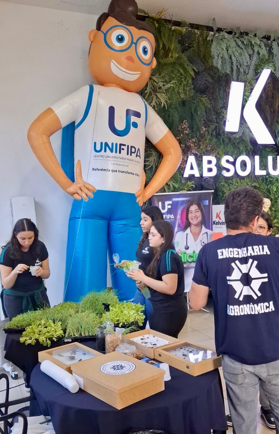UNIFIPA participa da Feira de Profissões no Kelvin Ensino Médio em Rio Preto