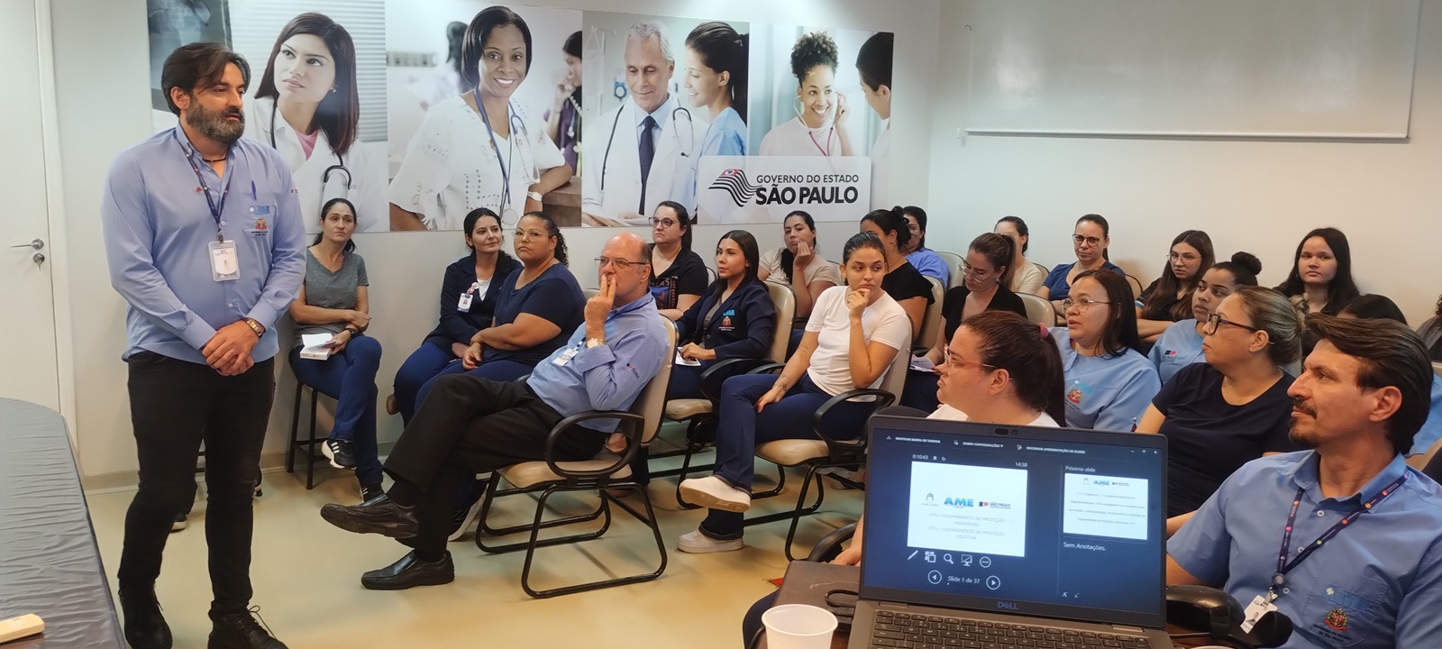 AME Catanduva promove treinamentos para colaboradores com foco em segurança e qualidade assistencial