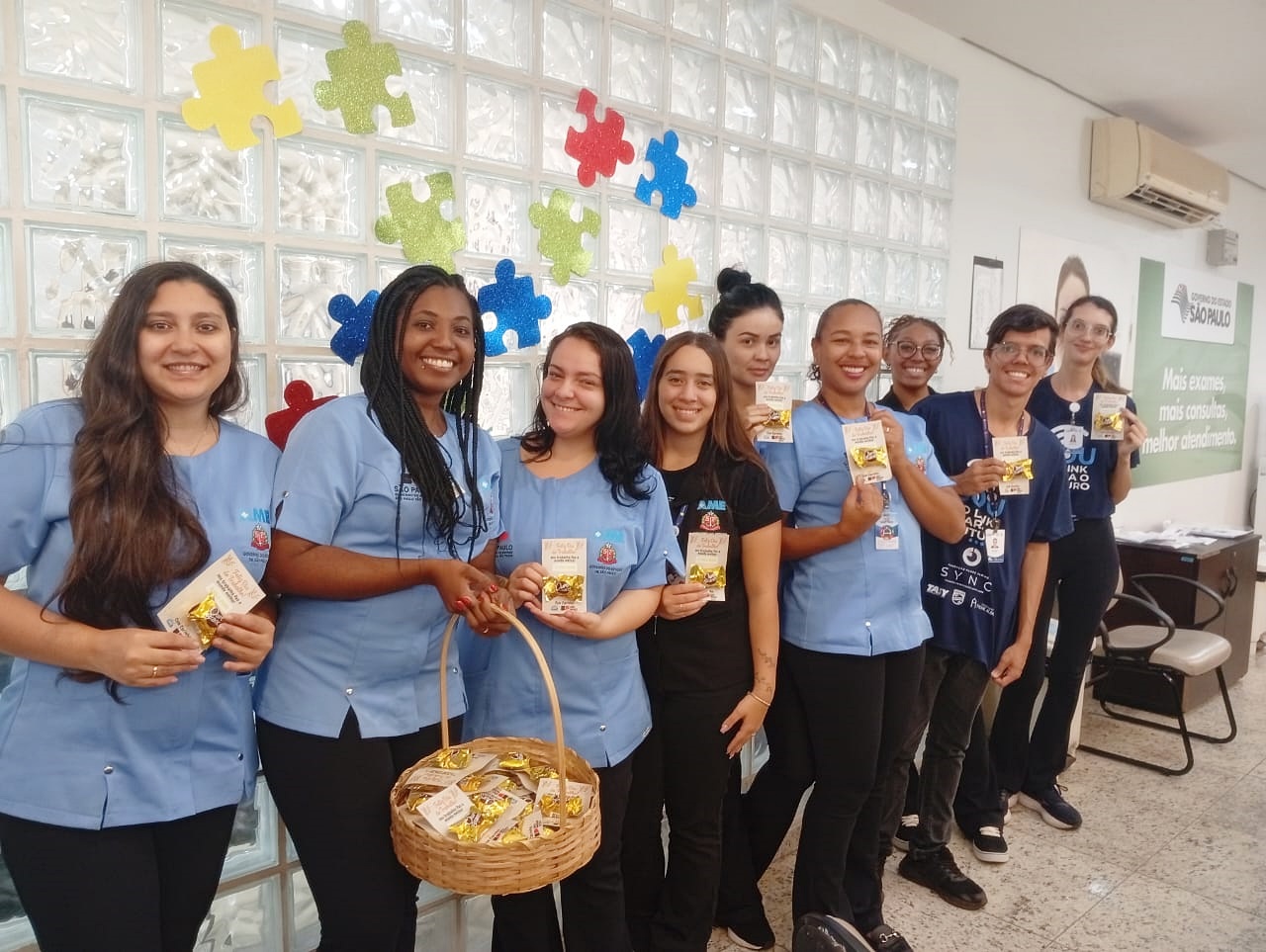 Profissionais do AME Catanduva são homenageados em comemoração ao Dia do Trabalho