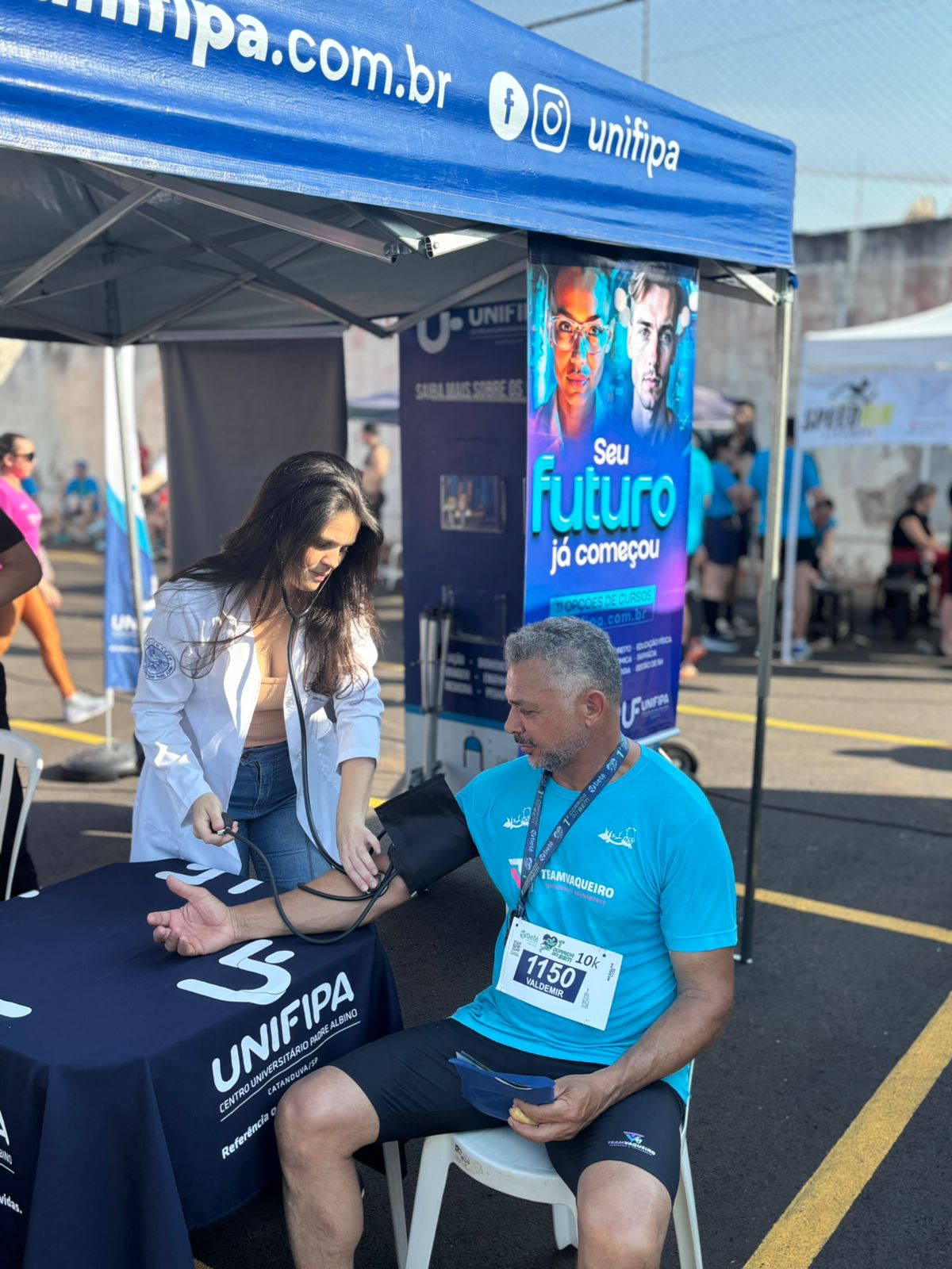 UNIFIPA participa da 1ª Corrida do Bem com ações de saúde e bem-estar