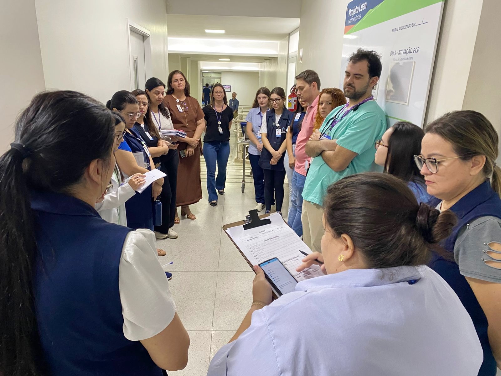 HPA recebe segunda visita do Programa Lean nas Emergências