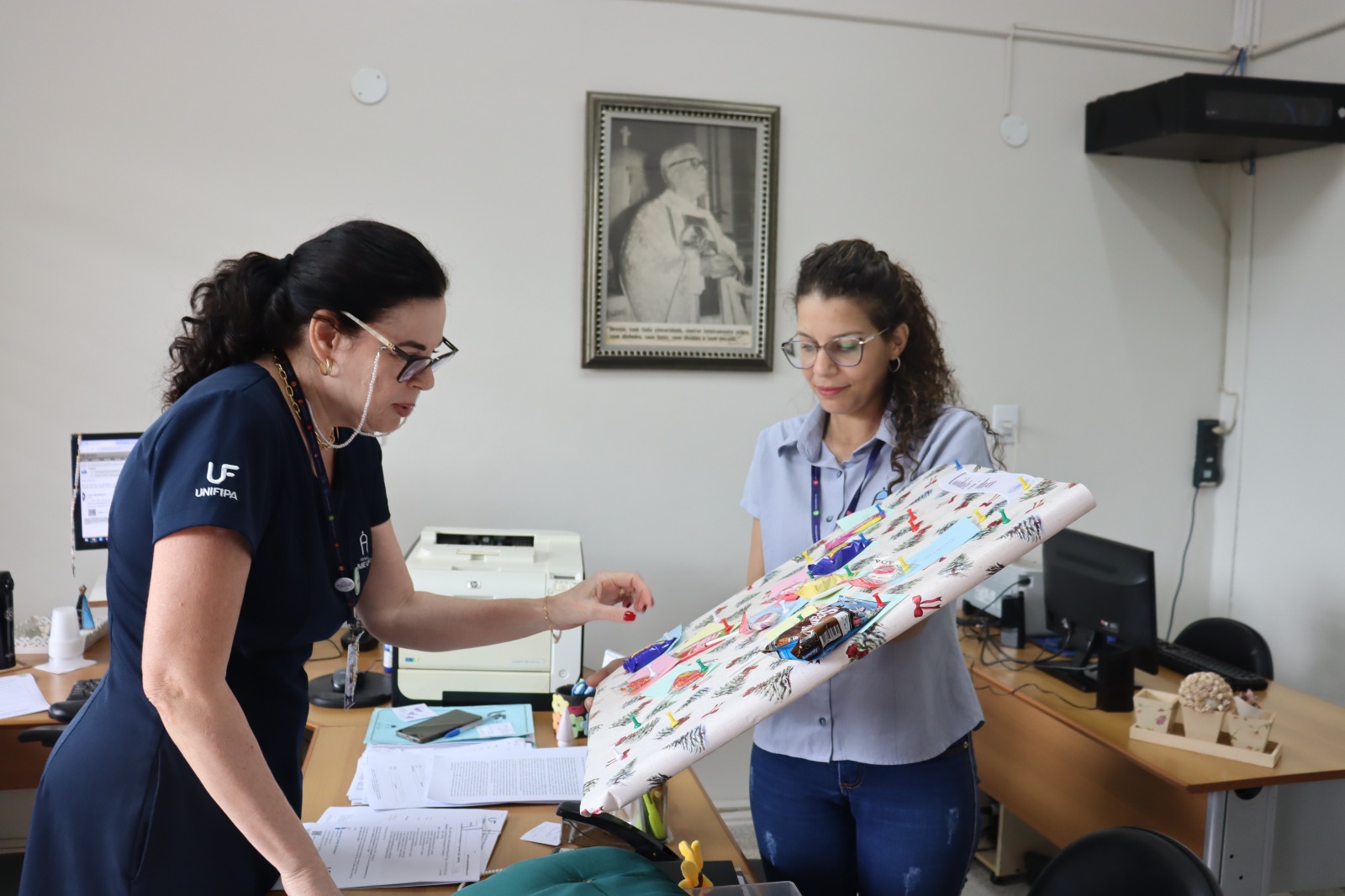 Psicologia Unifipa promove ação de acolhimento e agradecimento aos colaboradores