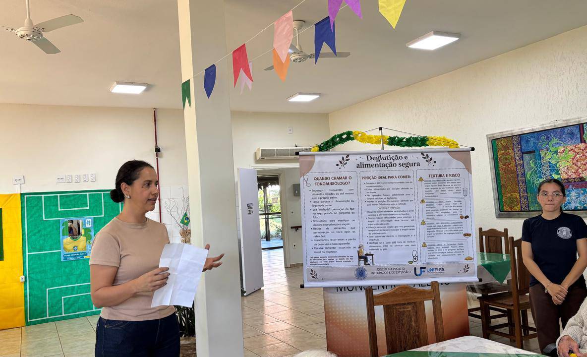 Fonoaudiologia UNIFIPA promove ação de educação em saúde no Recanto Monsenhor Albino