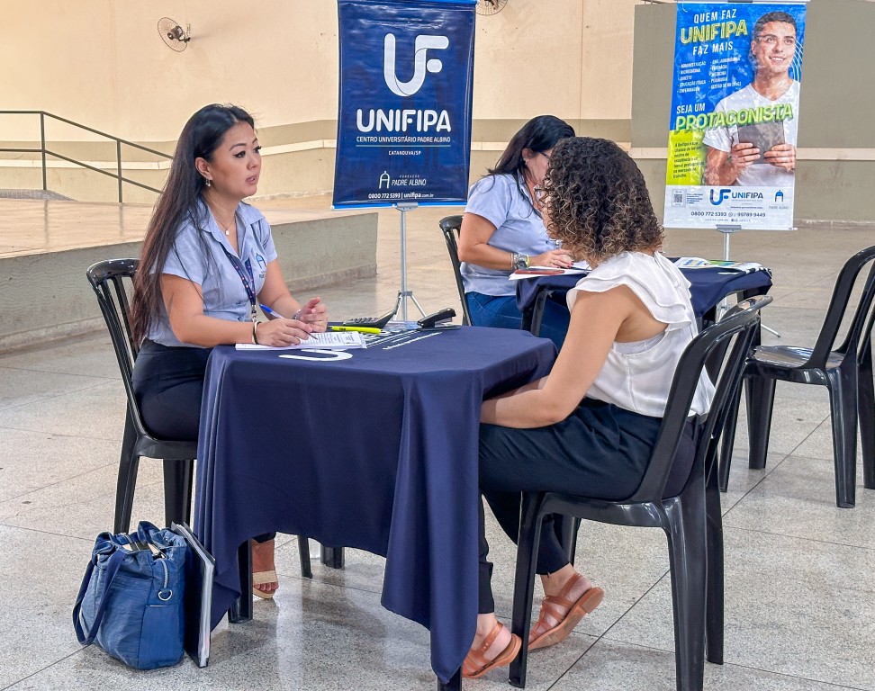 UNIFIPA participa do 4º Feirão do Emprego em Palmares Paulista