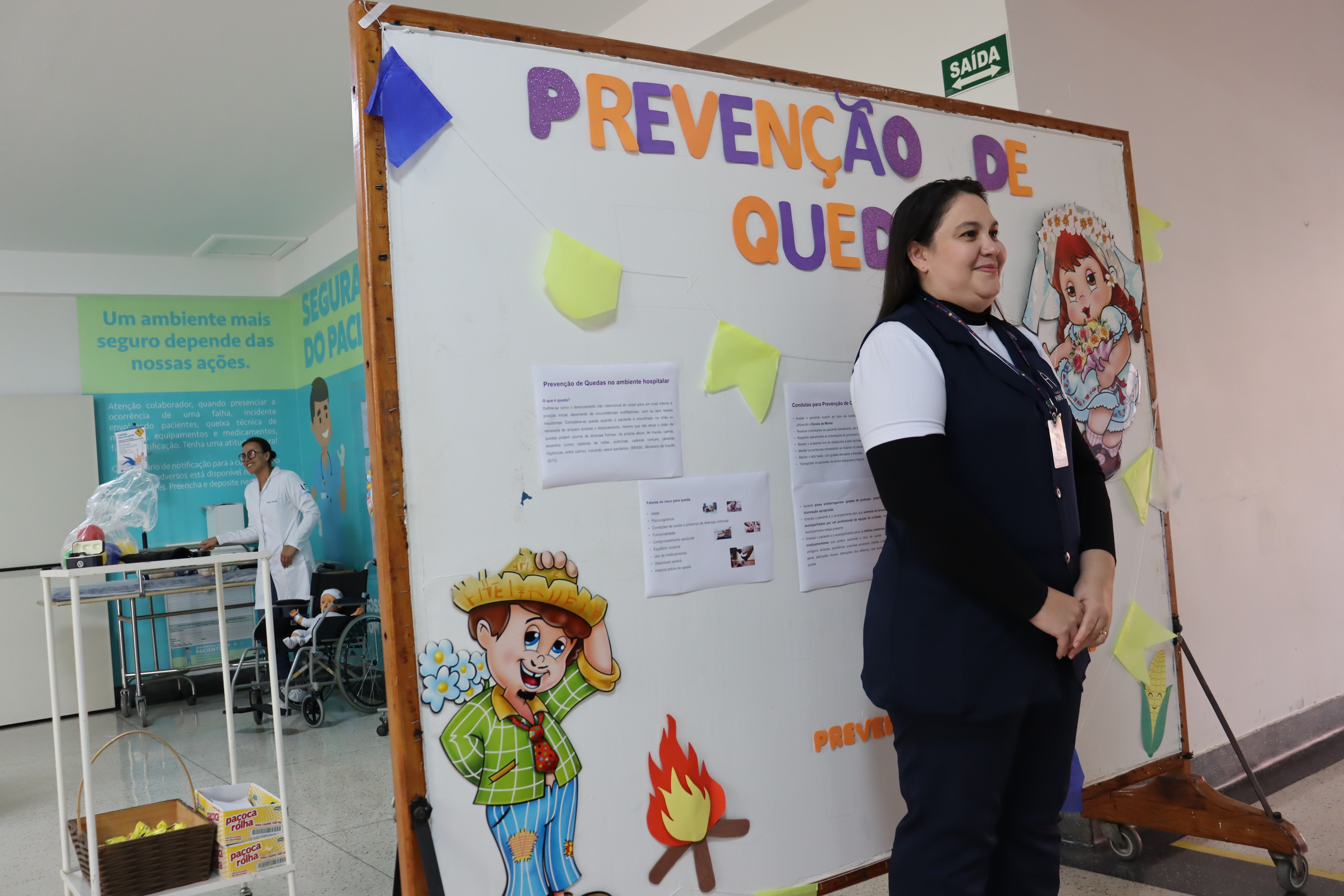 Profissionais do HEC participam de capacitação sobre prevenção de quedas