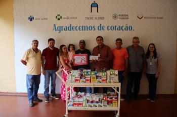 Voluntários de Nova Cardoso promovem Desafio do Bem e doam R$ 6 mil ao HCC