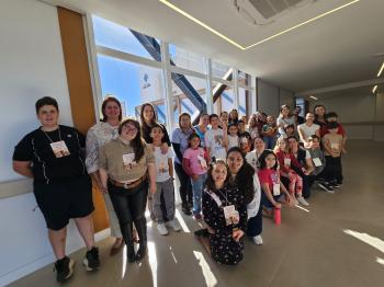 HPA recebe filhos de colaboradores em mais uma visita do projeto “Legado FPA – Orgulho em Família”