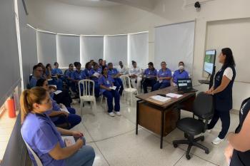 Equipes de Enfermagem do HEC participam de capacitação sobre deterioração clínica dos pacientes