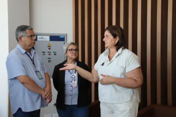 Colaboradores participam de tour na nova unidade do Hospital Padre Albino