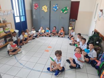 1º Ano do Fundamental Anos Iniciais do Colégio Catanduva desenvolve atividade de socialização