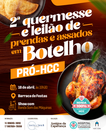 Quermesse e leilão em Botelho pró HCC acontece em abril