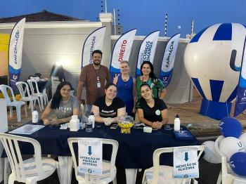 UNIFIPA participa da 10ª Feira na Rua com ações de saúde e orientação sobre cursos