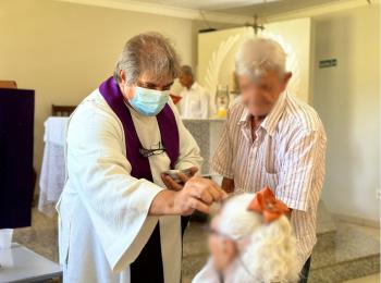 Missa de Quarta-feira de Cinzas no Recanto Monsenhor Albino marca início da Quaresma