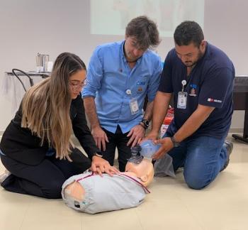 Brigada de Incêndio do AME recebe treinamento durante o mês de maio