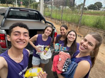 Trote Solidário da UNIFIPA/FAMECA mobiliza estudantes para arrecadação de doações