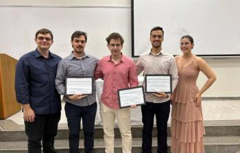 Aluno da Medicina UNIFIPA/FAMECA recebe reconhecimento do curso em premiação científica