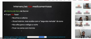 Dr. Eduardo Marques ministra webinar sobre sono do paciente internado