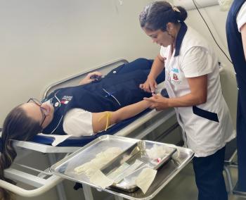 Enfermagem do AME Catanduva aprimora práticas no manejo de cateter
