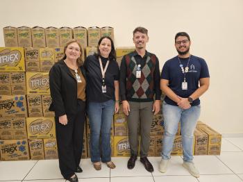  Recanto Monsenhor Albino recebe doação de produtos de limpeza da Credicitrus