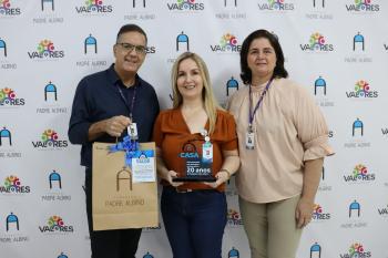 Homenagem por tempo de empresa reúne colaboradores de junho e julho