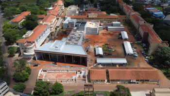 Obras do novo prédio do Hospital Emílio Carlos dão passos importantes