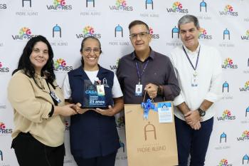 Gratidão foi a tônica na homenagem por tempo de empresa da FPA