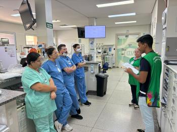 Treinamento promovido no HEC reforça importância do diagnóstico precoce de doenças crônicas e da leucemia