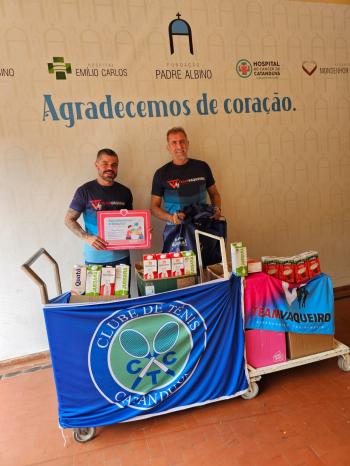 Treinão Solidário arrecada 250 litros de leite para o HCC