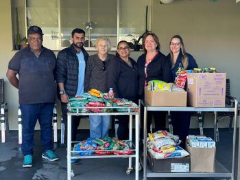 Família promove festa junina e doa alimentos para o Recanto Monsenhor Albino