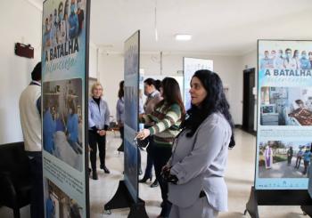 Exposição fotográfica 'Batalha Silenciosa' chega a UNIFIPA
