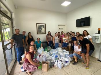 Visita pastoral leva doações ao Recanto Monsenhor Albino